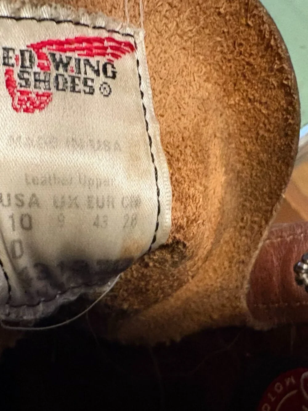 Mens Red Wing Indian Motorcycles Iron Ranger 4313 Cap Toe Boots Size 10 D